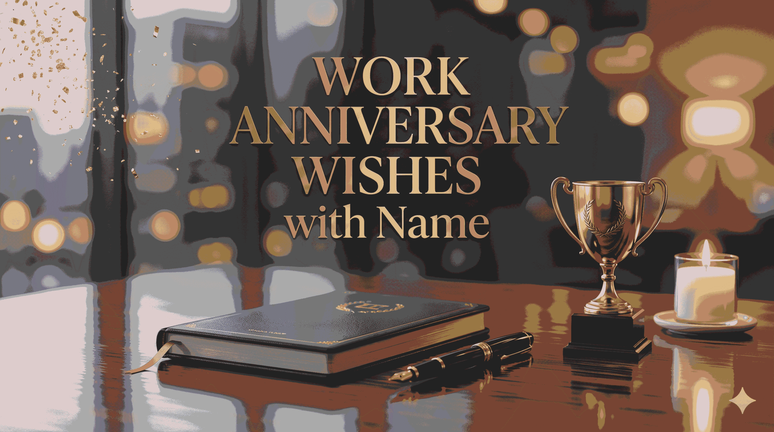 work anniversary wishes with name